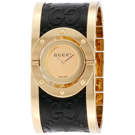 gold gucci bangle|vintage gucci gold bangle watch.